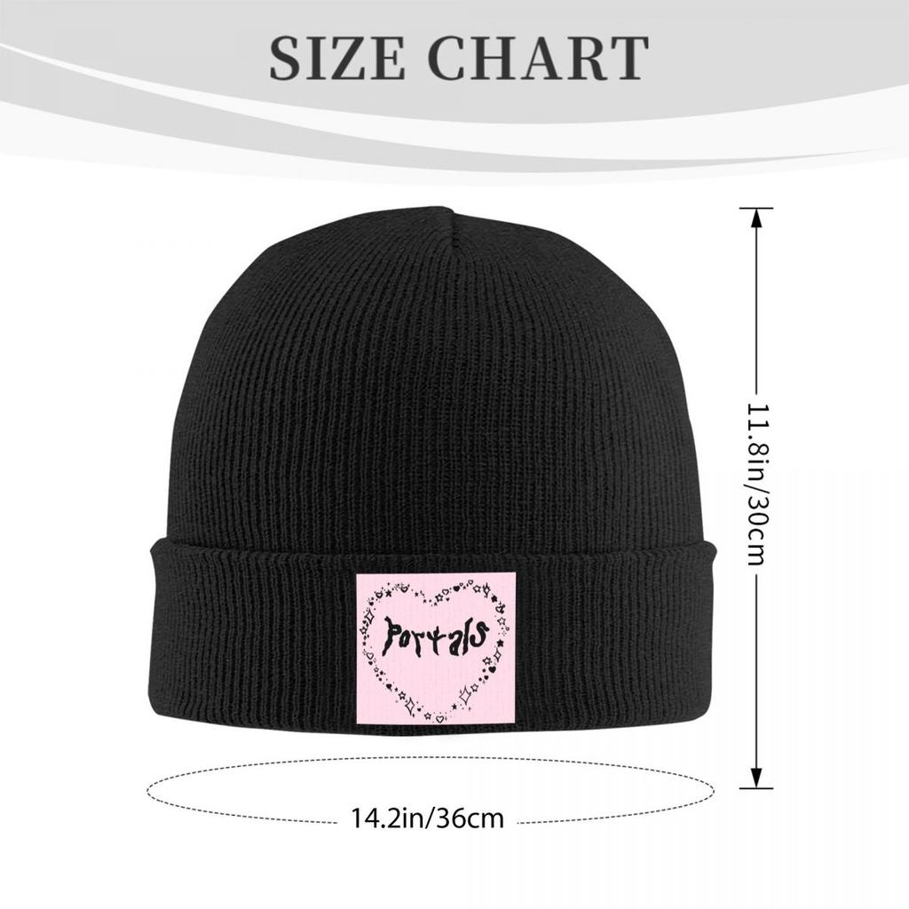 Melanie Martinez Warm Knitted Cap Winter Knit Bonnet Hat Skullies Beanies Hip Hop Caps for Unisex