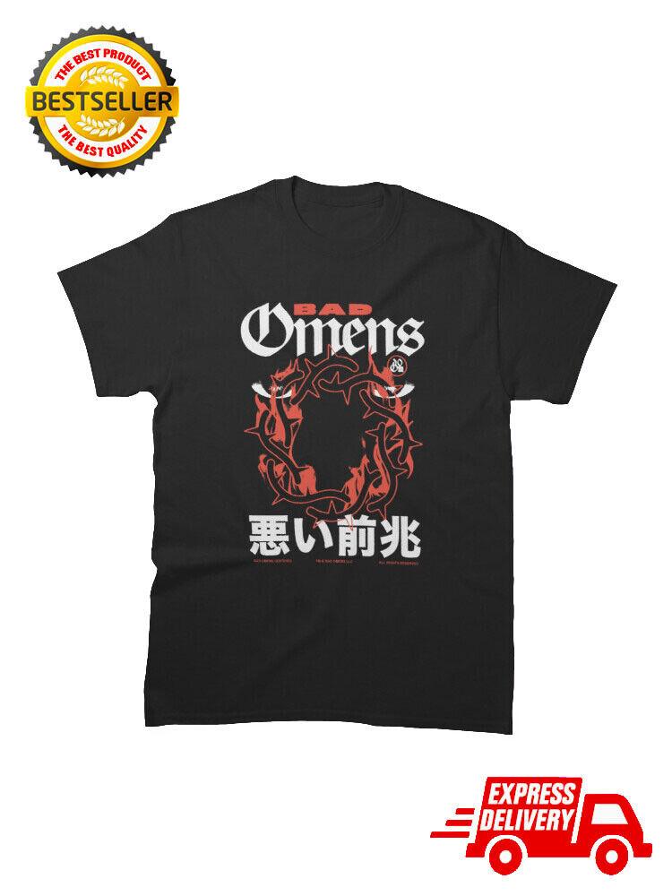 Мерч Bad Omens Классическая футболка  Like A Villain  S-5XL Унисекс XXXXL