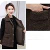 Spring and Autumn Granular Fleece Lamb Fleece Vest Women's Vest Plus Size Fur One-piece Waistcoat Outer Wear Waistcoat Jacket