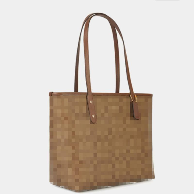 Bags Women's Daily Fashion Versatile Zipper Shopping Bags Portable Tote Bags Shoulder Bags Spot