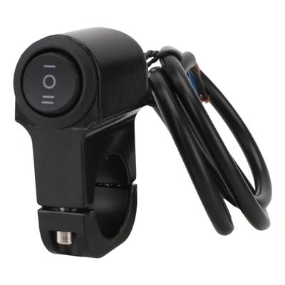 22cm 7/8in Für ATV Motorrad Lenker Scheinwerferschalter Täglich Wasserdicht Dreistufiger Knopf 12V Scheinwerfer Retro Schalter