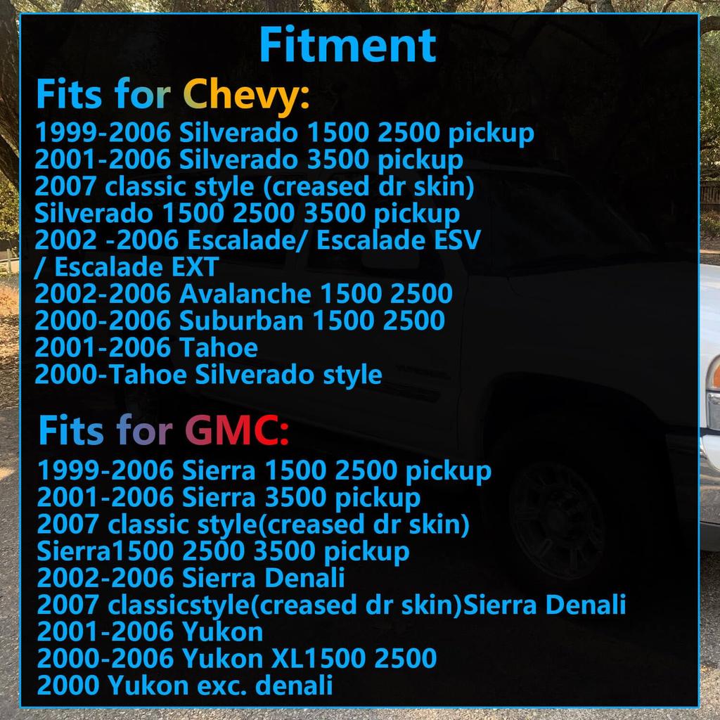 Dual Speed Electric Fan Control Wiring Harness Kit 674-00923, Compatible with Chevy Silverado Avalanche Suburban Tahoe GMC Sierra Yukon, Retrofit