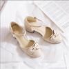 Spring and Autumn Summer Girls Sandals Children Princess High Heel Shoes With Bows For Kid Sandals High-heeled Shoes