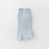 Spring/Summer Anti-Pilling Ultra-Thin Five-Toe Socks, Unisex, Short Tube, Pure Combed Cotton, Mesh Design