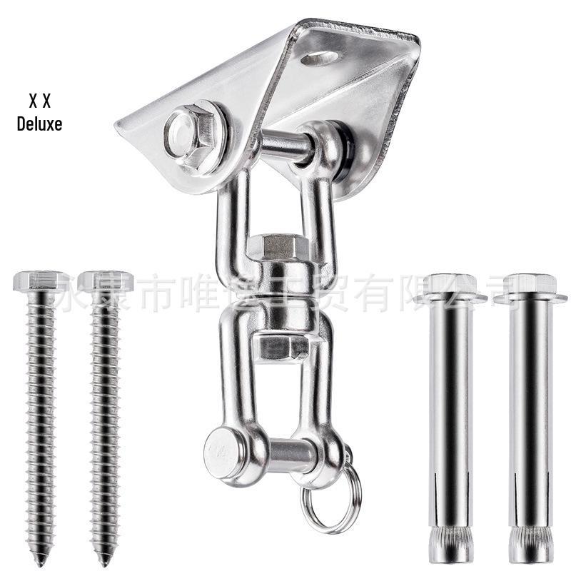 Rotating 304 Stainless Steel Aerial Yoga Hammock Hanging Kit