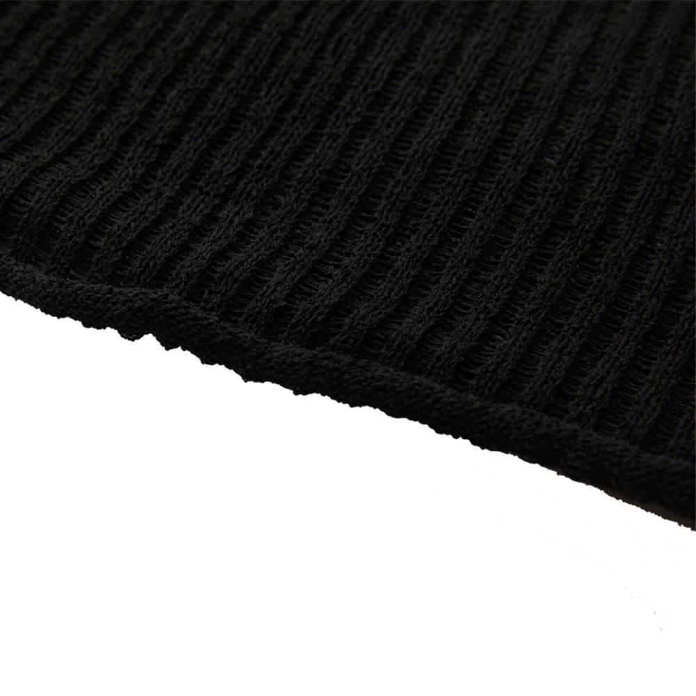 CONST Ac Cut-Off Knits, Black
