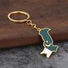 Versatile Ethnic Style Pakistani Enamel Pendant Keychain for Men and Women