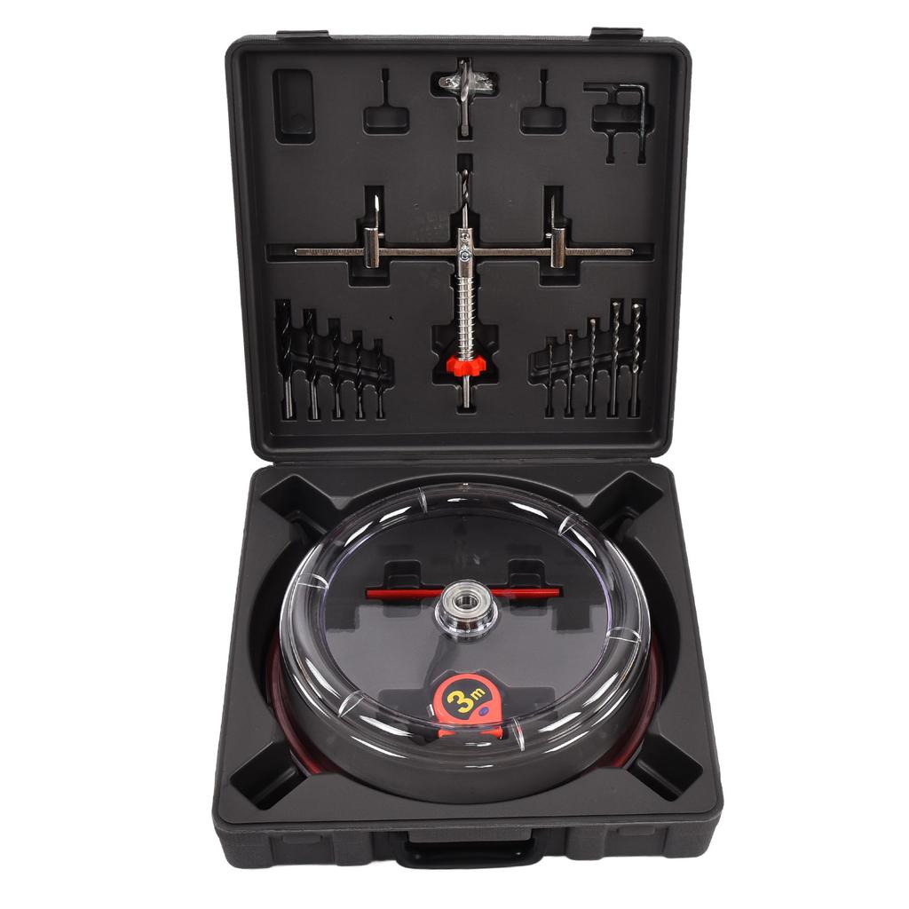 Twin Blade Hole Saw 40?300mm Adjustable Holes Saws Cutter with ABS Dust Shield for Veneer