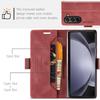 For Samsung Galaxy Z Fold5 5G Wallet Case AUTSPACE A01 Leather Stand Cover with RFID Blocking Card Holder