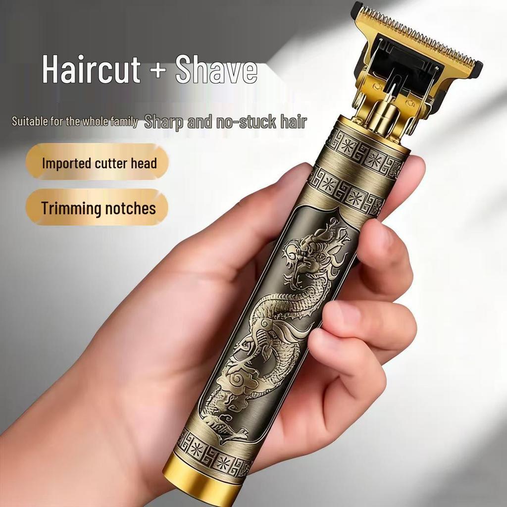 T9 Salon-Grade Men's Multifunctional Electric Hair Trimmer & Clipper
