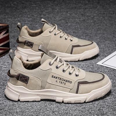 Men's Casual Comfortable Breathable Outdoor Sneakers Work Commuting Soft Bottom Low Top Versatile Walking Shoes