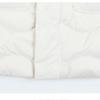New Balance Kids Tree Collar Detachable Quilting Down Jacket Ivory