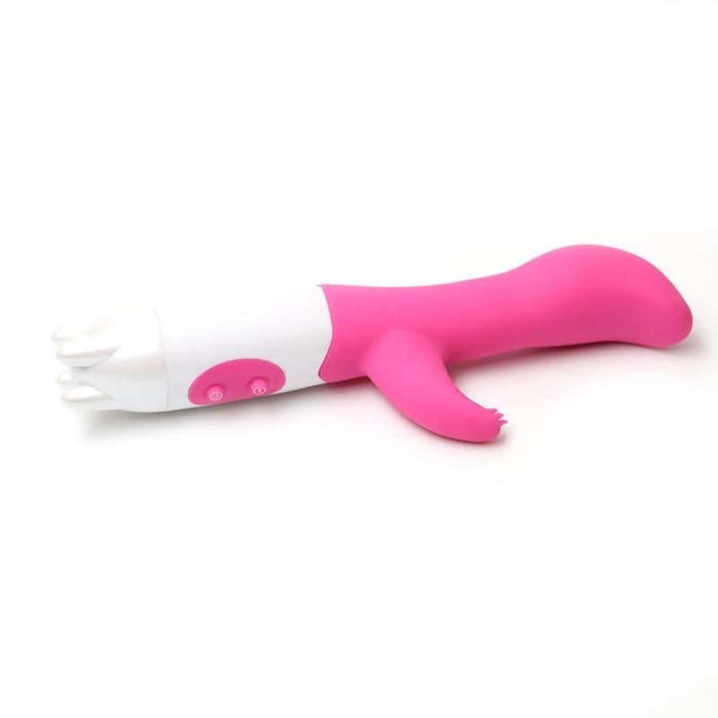 Waterproof Dual Shock G Spot Massager Sex Products Vibrators For Women