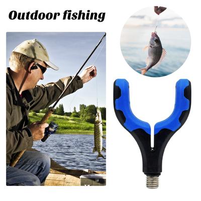 Carp Fishing Rod Rest Head Gripper Rod Grips Non-Slip Fishing Pole Bracket Support Fishing Tackle Accessories