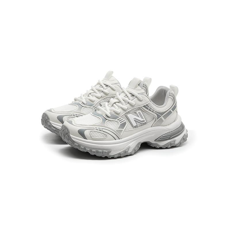 

Spring and Autumn Cool Run Classic Dad Shoes N-word Women s Shoes Couple Thick-soled Height-increasing Sneakers Casual Shoes 35