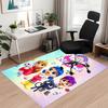 Custom Name True and the Rainbow Kingdom Printed Carpet, for Office Chair Living Room Bedroom Kitchen Room Decor Gifts.