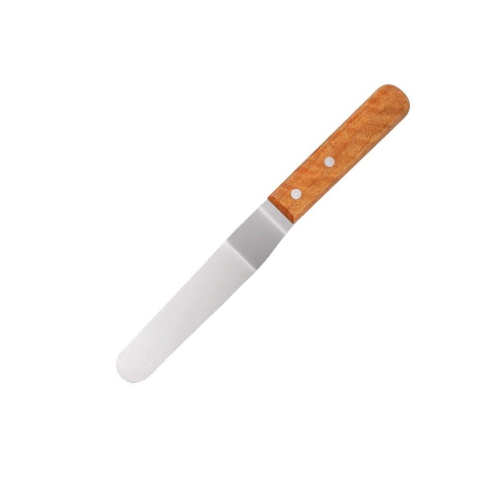 Food Grade Icing Spatula Stainless Steel Blade Offset Spatula Durable Cake Spatula Cake Decorating S