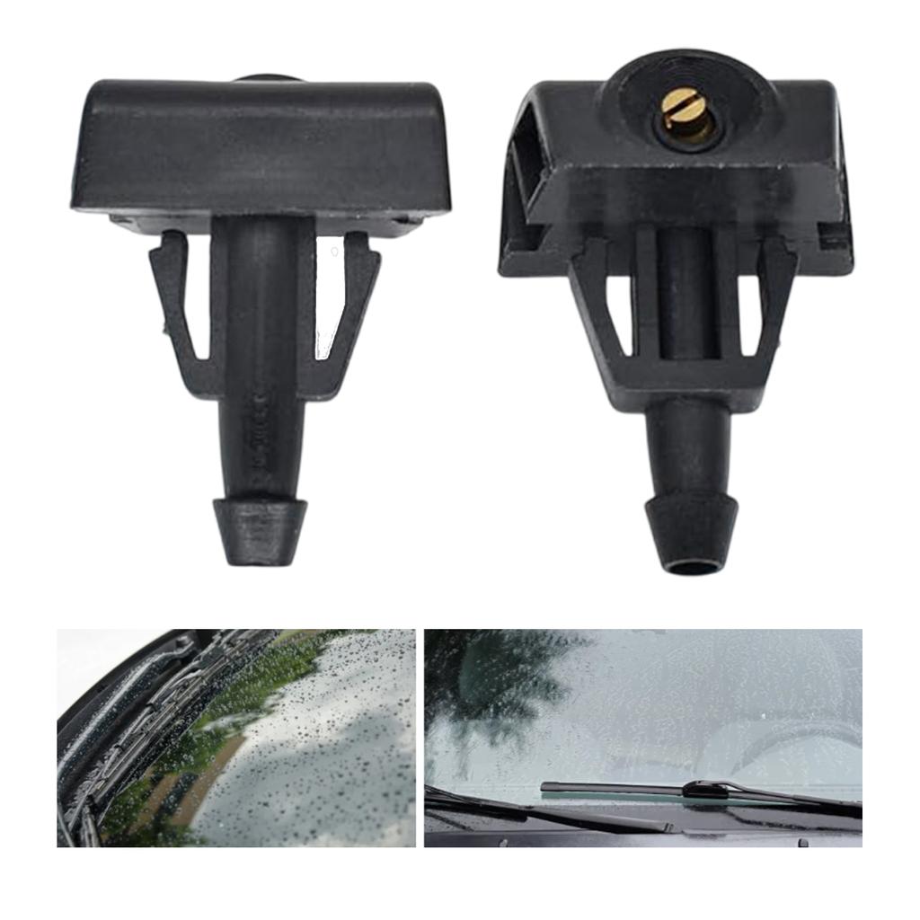 Front Windscreen Sprays Nozzles Windshield Washer Nozzel Efficient Cleaning & Visibility Improvement for TIIDA & Sylphy