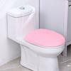 Thickened Toilet Seat Cover Solid Color Toilet Dust Cover Toilet Lid Cover  Bathroom Decorative