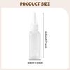 10 Pieces Dispensing Bottles Liquid Dropper Packing Sample Bottle Jars with Portable and