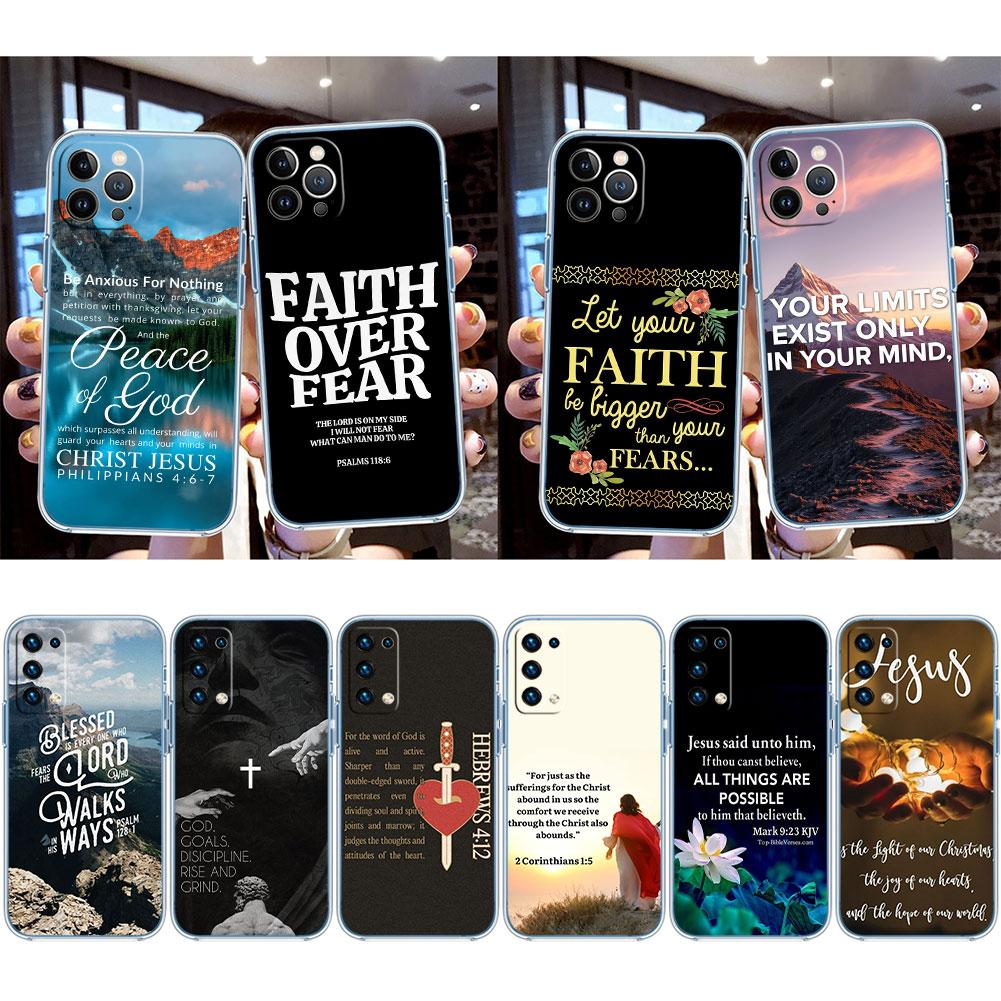 Bible Verse Jesus Christ Case for Motorola G10 G20 G30 G31 G32 G34 G35 G41 G42 G50 G51 G52 G55 G60 G60S G62 G71 G72 G75