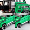 Model de mașină Benz G550 la scară 1/32 de jucărie, mașină de jucărie cu tragere înapoi cu sunet și lumină pentru copii mici, băieți, fete, colecție de cadouri