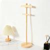 Wooden Baby Clothing Rack 2-Pack, Freestanding Hanging Stations, Baby Shower Centerpiece, Display Stand Hanger for Coat, Dresses, Uniforms, Hats, and