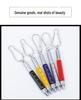 6-in-1 Multifunctional Tool Pen - Metal Ballpoint, Phillips Screwdriver, Ruler, Keychain, Customizable