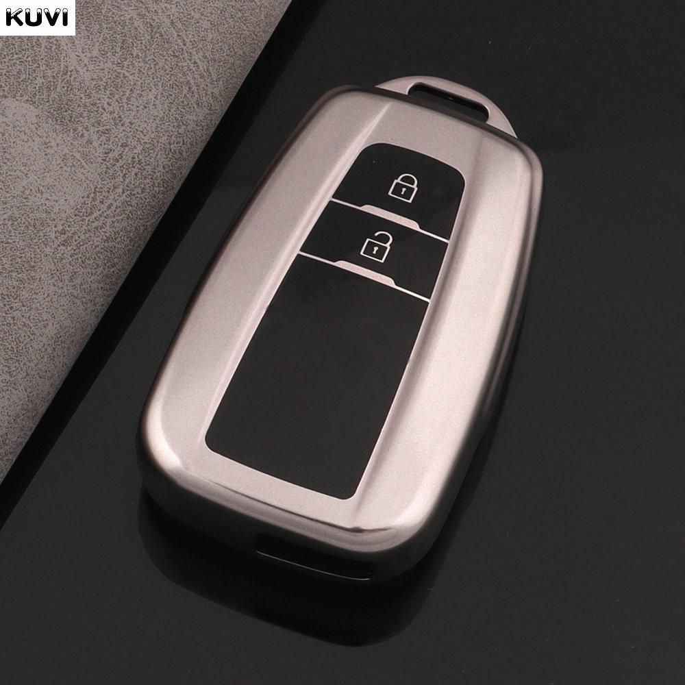 

2 3 Button New Car Key Cover For Toyota Corolla Rav4 Camry 70 Chr Prado 150 Highlander Tpu Key Case Holder Accessories Fob