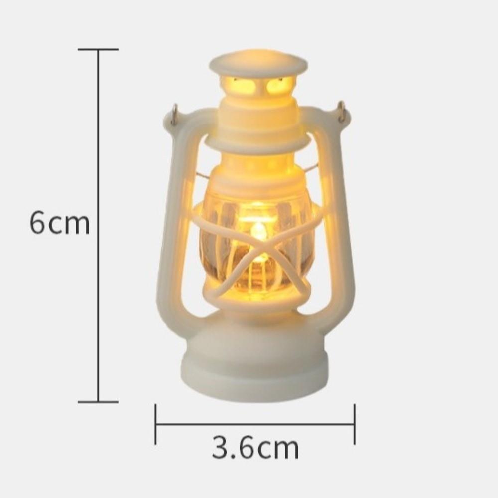 LED Lighting Retro LED Lantern Battery Powered Miniature Night Light  Imaginative Play