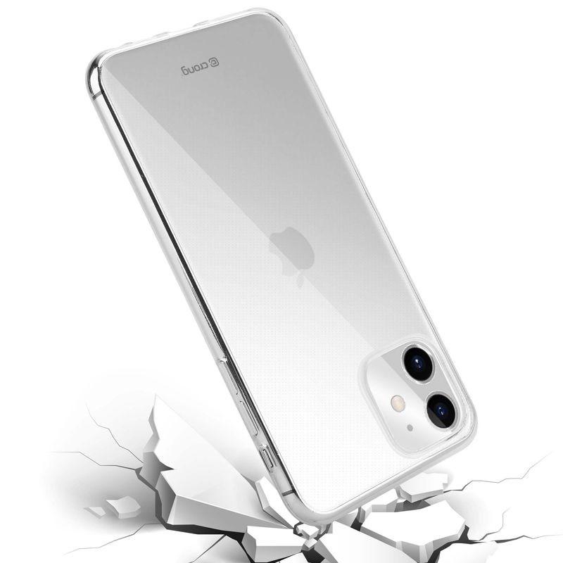 Crong Crystal Slim Cover - Etui Iphone 11 (Przezroczysty)