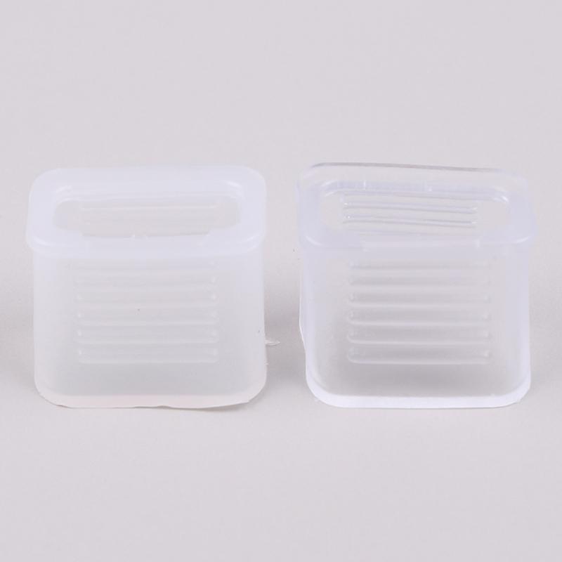 20Pcs Referee Whistle Cover Transparent Whistle Cushioned Mouth Grip Soccer Referee Whistle Protective Accessories