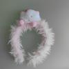 Vitality monster plush funny headband cute girl heart grotesque hairball headband ugly cute design headband hair accessories