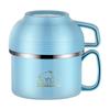Large Capacity Food Grade Stainless Steel Lunch Box with Insulated Soup Bowl Lid, Easy to Clean - Ideal for Dorms and Adults