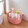 Plastic Hanging Waste Basket Green Cabinet Door Mount Large Capacity Tear Resistant Hanging Storage Trash Can for Household Use