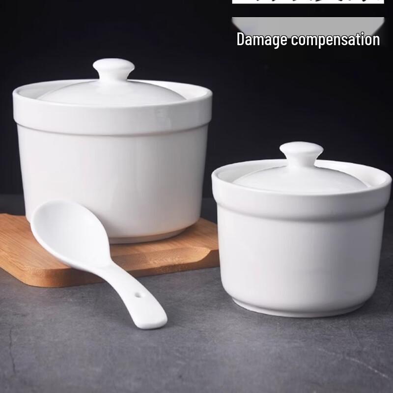 Ceramic Double-Handle Stew Pot