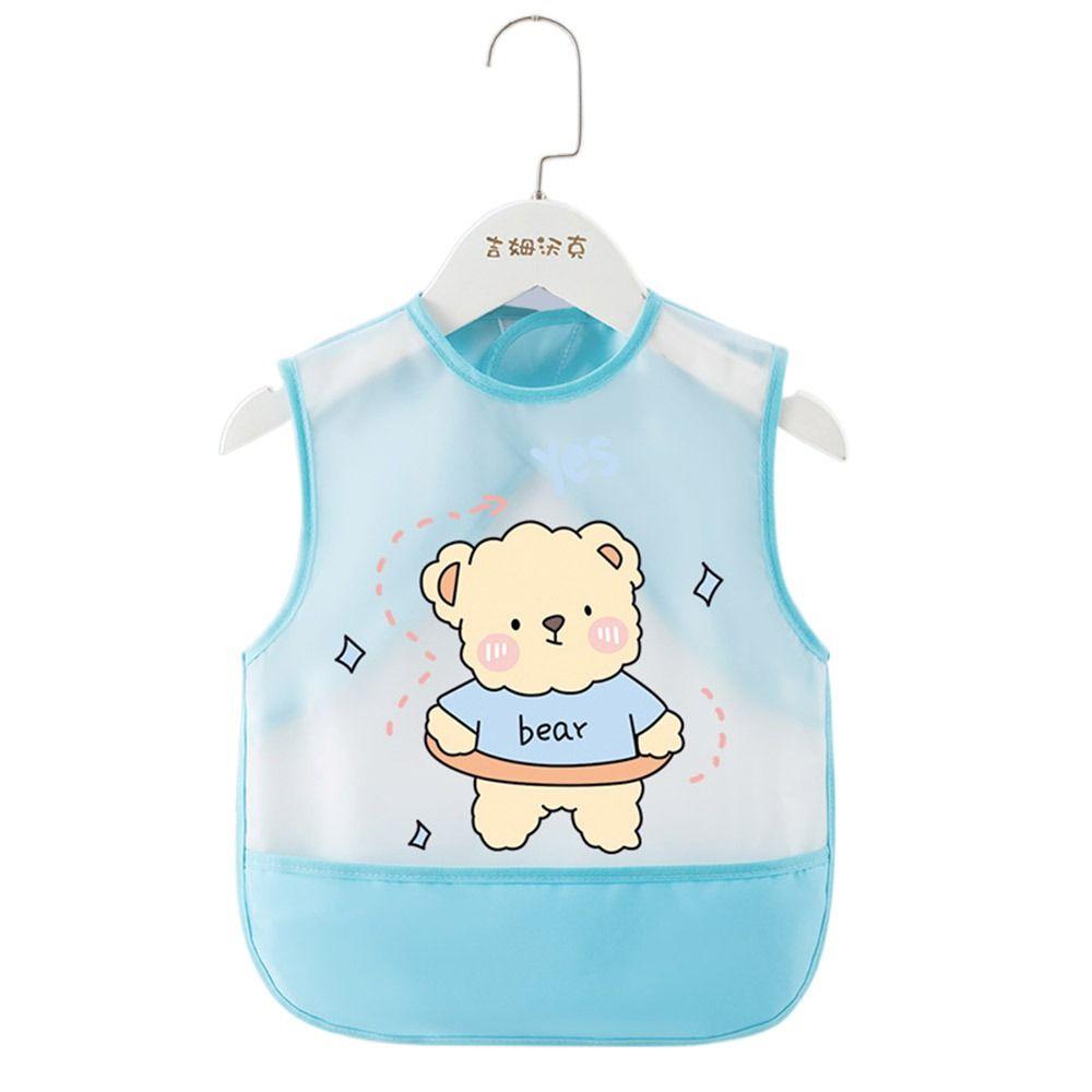 Anti-dirty Sleeveless Bibs Animal Pattern Saliva Towel Burp Apron Cute Baby Feeding Bib  Summer
