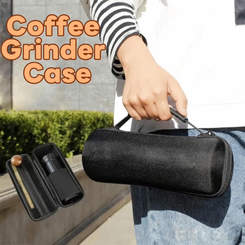 Waterproof Hand-cranked Grinder Case Mesh/Elastic Bag Coffee Grinder Handbag Outdoor Camping