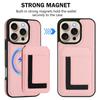 For Iphone 11 12 13 14 Pro Max 7 8 Plus SE 2 3 2022 Case Protective Cover Card Holder Stand Coin Magnetic Wallet Supports Wireless Charging