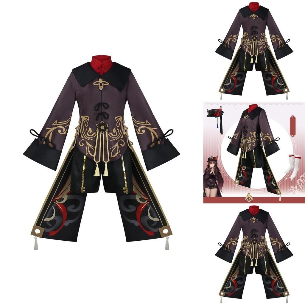 Eye-catching Genshin Impact Hutao Cosplay Costume Chinese Style Costume For Halloween Cosplay