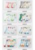 5 Pairs Children's Breathable Mesh Cotton Socks, Cartoon Design for Ages 1-14, Ideal for Spring and Summer