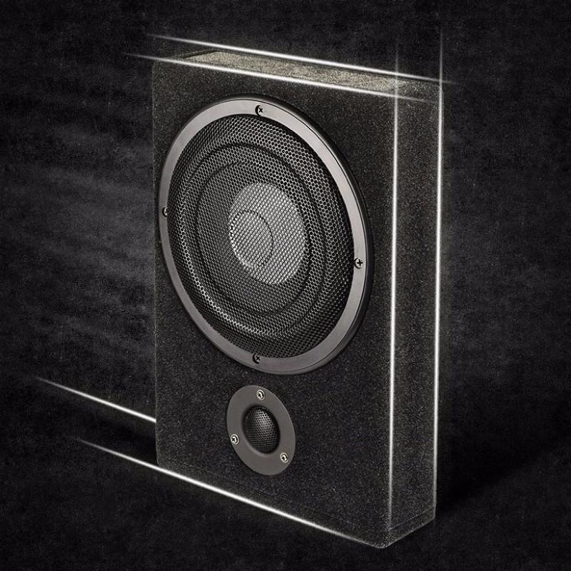 600W 12V High Power Car Amplifier 8 Inch Stereo Bass Audio System 350X245X85mm Ultra-thin Car Subwoofer