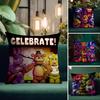 Five Nights At Freddys Kissenbezug Naturleinen Kissenhülle Beidseitiger Druck Dekorative Sofakissenhülle Heimdeko Geschenk