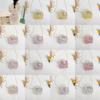 Kids Handheld Girls Shoulder Bag Cotton Linen Water Resistant Features Durable