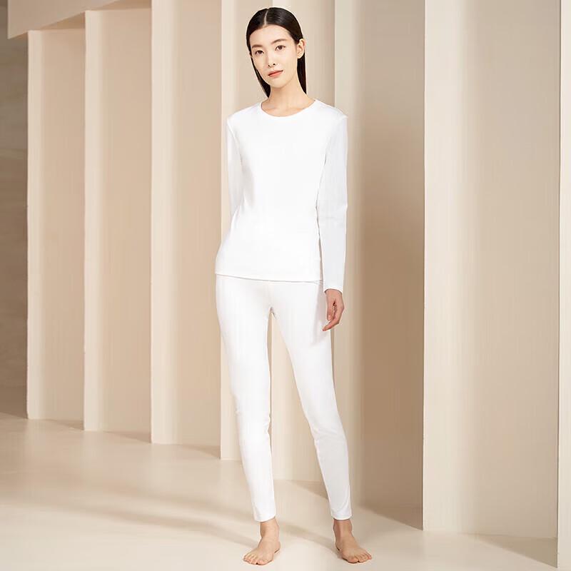 Yiershuang Women's Premium 100-Count Pure Cotton Thermal Underwear Set