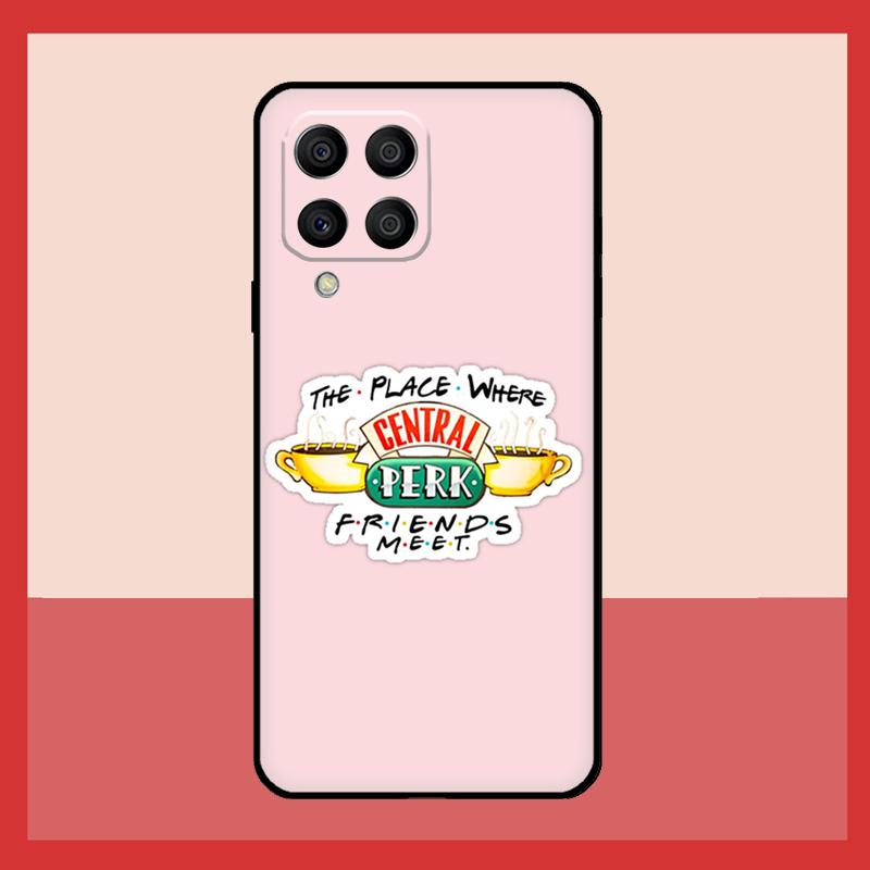 Central Perk Friends Case For Samsung Galaxy M31 M21 M13 M33 M53 M15 M35 M55 M16 M36 M56 M12 M32 M52 M14 M34 M54