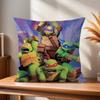 N-Ninja Movie T-Turtles  Pillow Cover for Bedroom Room and Living Room Sofa Decorative Cushion Cover