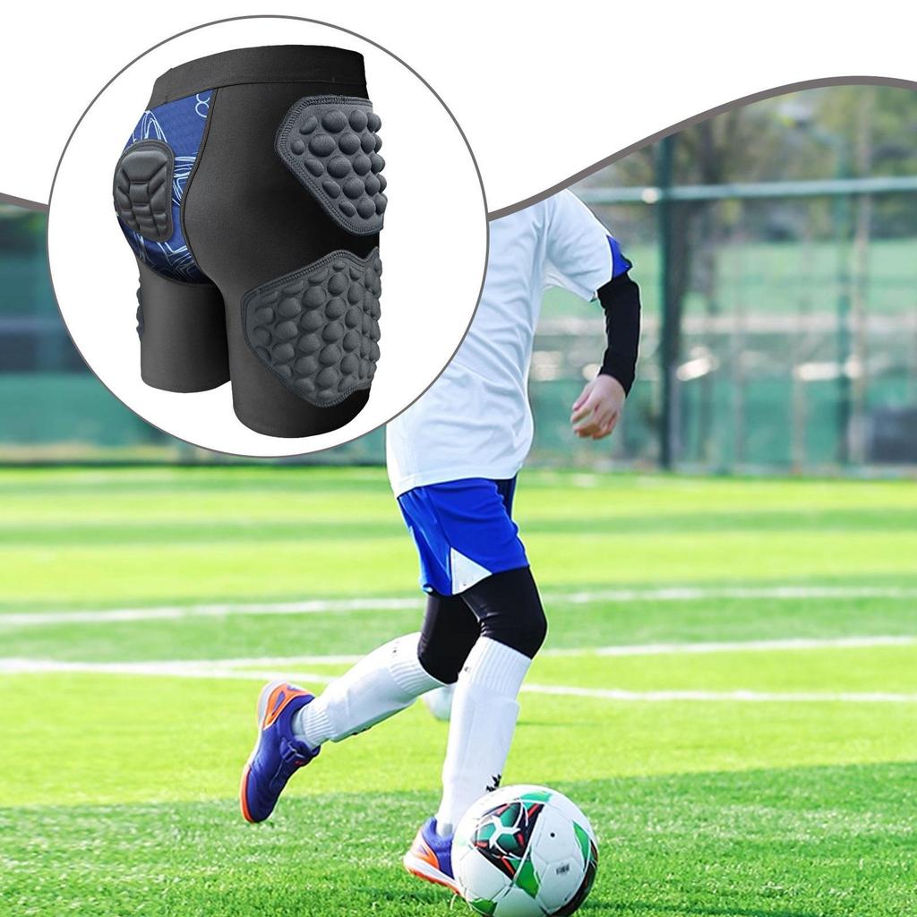 's Impact Resistant Sports Shorts EVA Padding for Bike Riding Comfortable Multifunctional Breathable