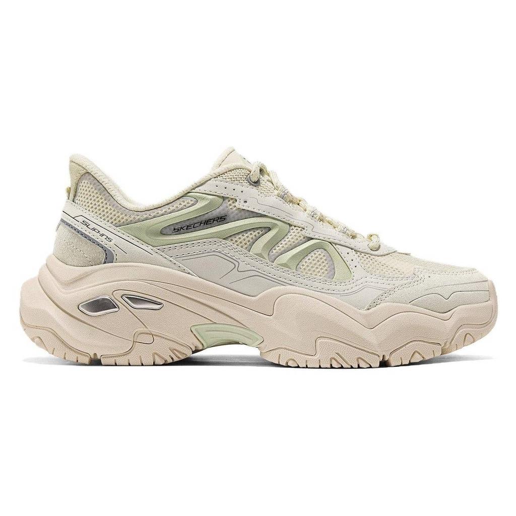 Skechers DLITES Chunky Sneakers Women's Low Top Natural 150704-NAT