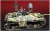 Darius Miniatures 1/35 Scale Resin Kit, World War II German Jagdpanzer IV Lang Equipment & Waffen SS Tank Crew Set, DMF35036